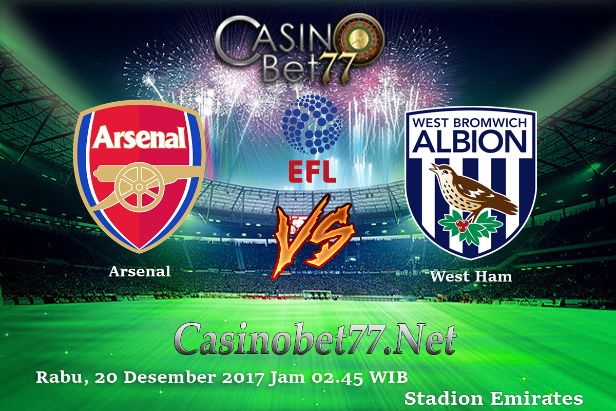 Prediksi AFC Arsenal vs West Ham United 17 Desember 2017