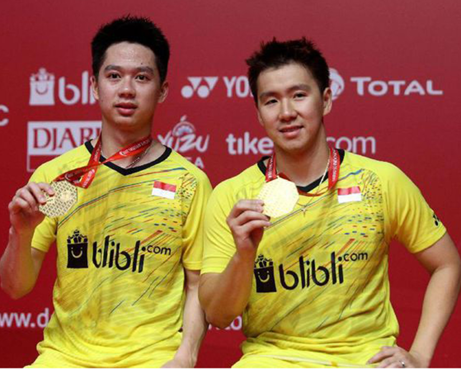 Tanggapan Kevin Sanjaya Sukamuljo/Marcus Fernaldi Gideo Menjuarai Indonesia Masters 2018