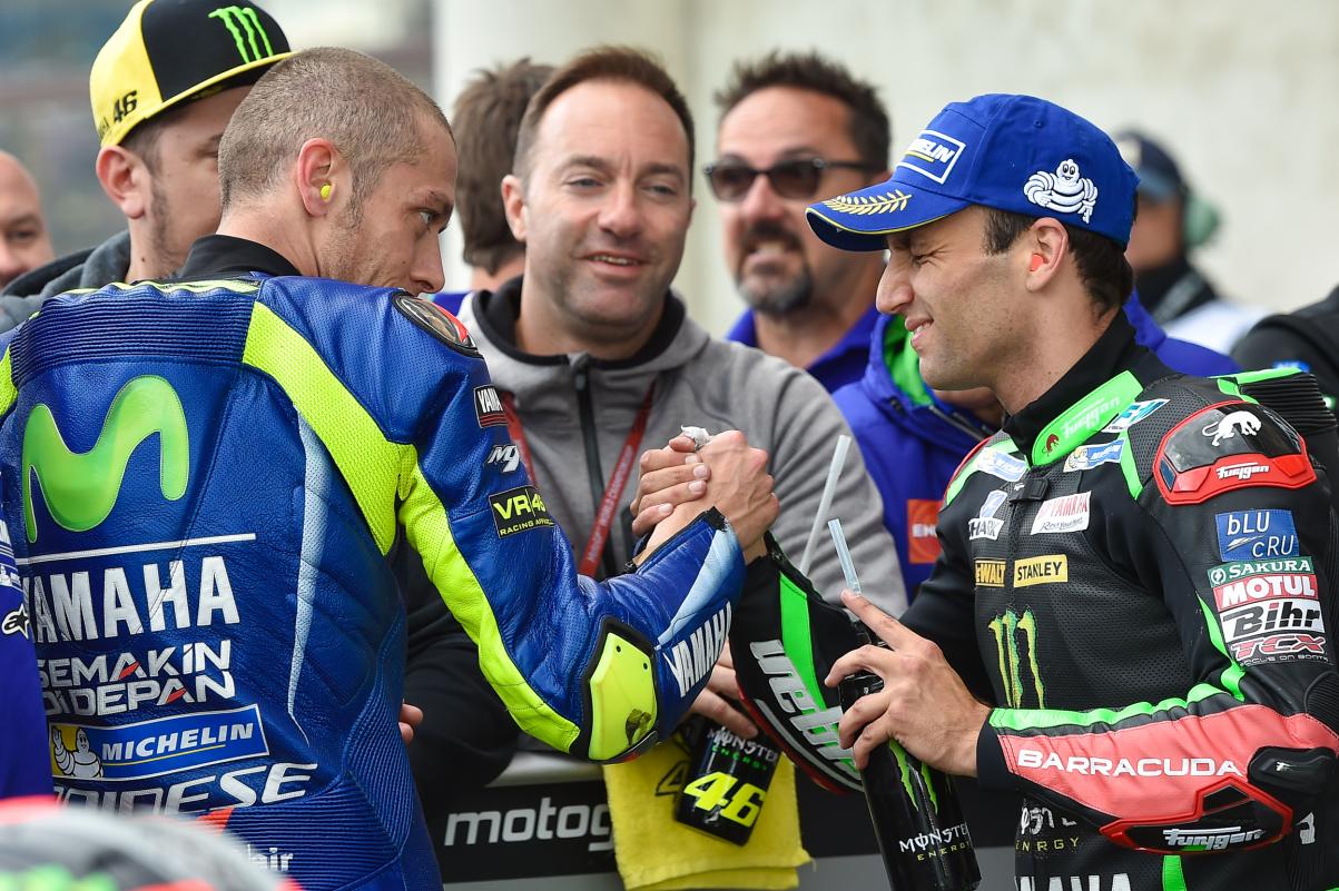 Johann Zarco Senang -senang saja Di Bicarakan  Oleh Valentino Rossi