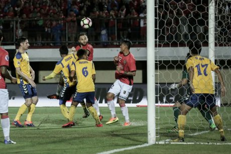Spaso dan Sagara Cetak Gol Debut, Bali United Gilas Tampines