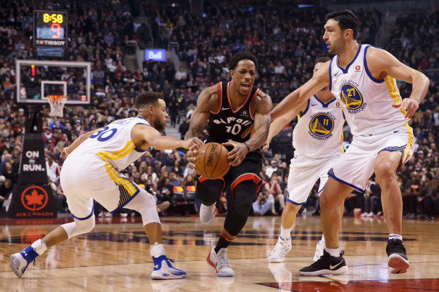 Warriors Redam Perlawanan Sengit Raptors