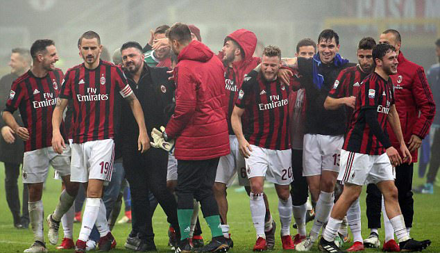 Milan Memperoleh Raihan Terbaik Musim Ini Di Era Gattuso