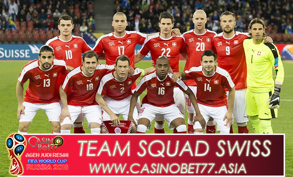 Profil Data Pemain Timnas Swiss Piala Dunia 2018