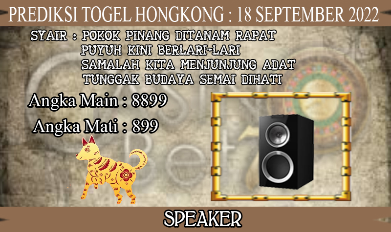 PREDIKSI TOGEL HONGKONG HARI MINGGU : 18 SEPTEMBER 2022