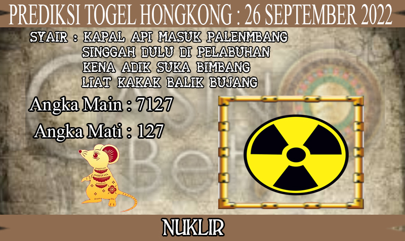 PREDIKSI TOGEL HONGKONG HARI MINGGU : 25 SEPTEMBER 2022