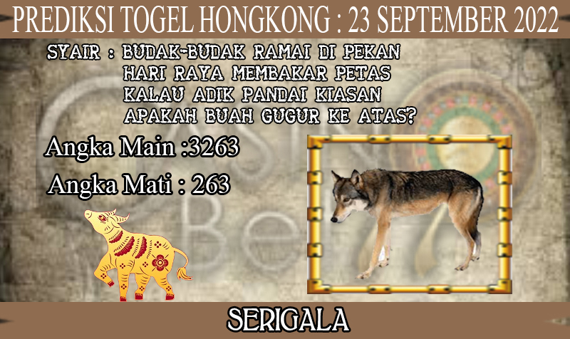 PREDIKSI TOGEL HONGKONG HARI JUMAT : 23 SEPTEMBER 2022