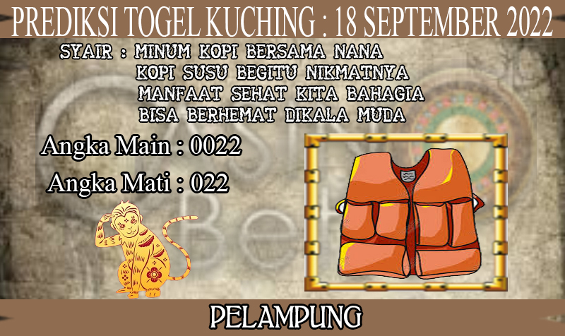 PREDIKSI TOGEL KUCHING HARI MINGGU : 18 SEPTEMBER 2022