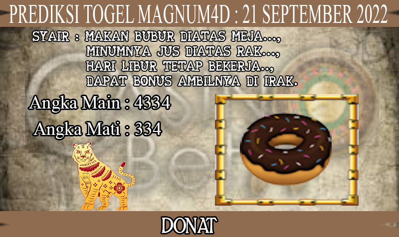 PREDIKSI TOGEL MAGNUM4D HARI RABU : 21 SEPTEMBER 2022