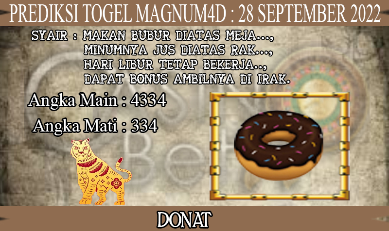 PREDIKSI TOGEL MAGNUM4D HARI RABU : 28 SEPTEMBER 2022