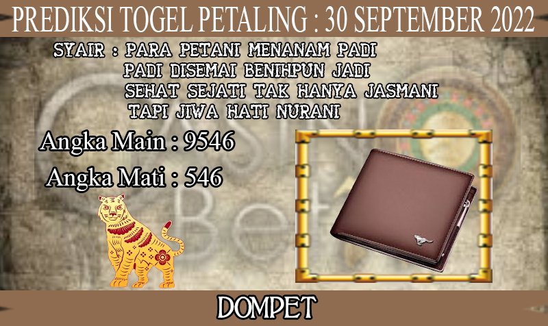 PREDIKSI TOGEL PETALING HARI JUMAT : 30 SEPTEMBER 2022