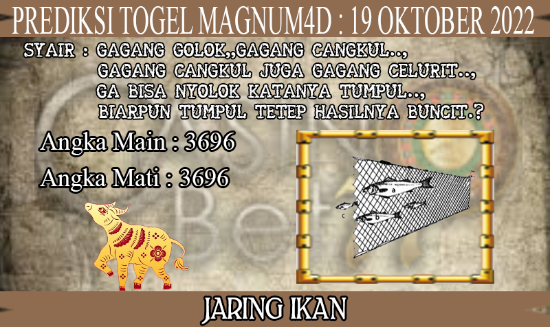 PREDIKSI TOGEL MAGNUM4D HARI RABU : 19 OKTOBER 2022