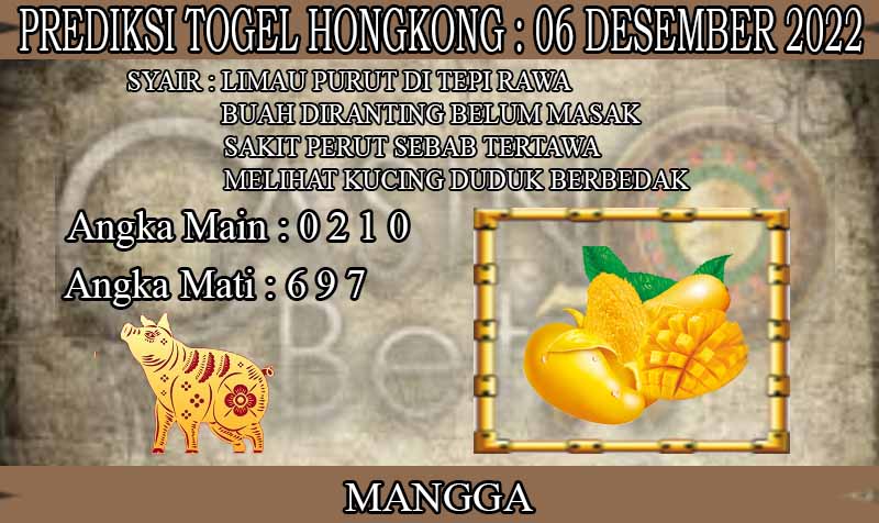 PREDIKSI TOGEL HONGKONG HARI SELASA : 06 DESEMBER 2022