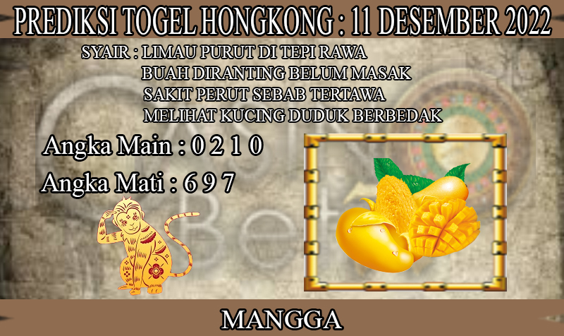 PREDIKSI TOGEL HONGKONG HARI MINGGU : 11 DESEMBER 2022