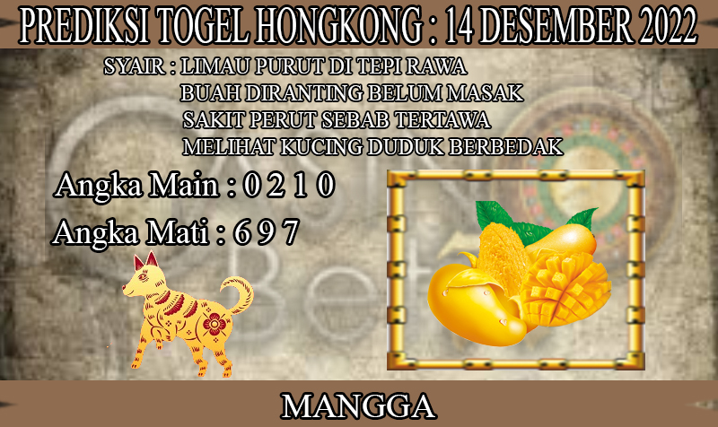 PREDIKSI TOGEL HONGKONG HARI RABU : 14 DESEMBER 2022