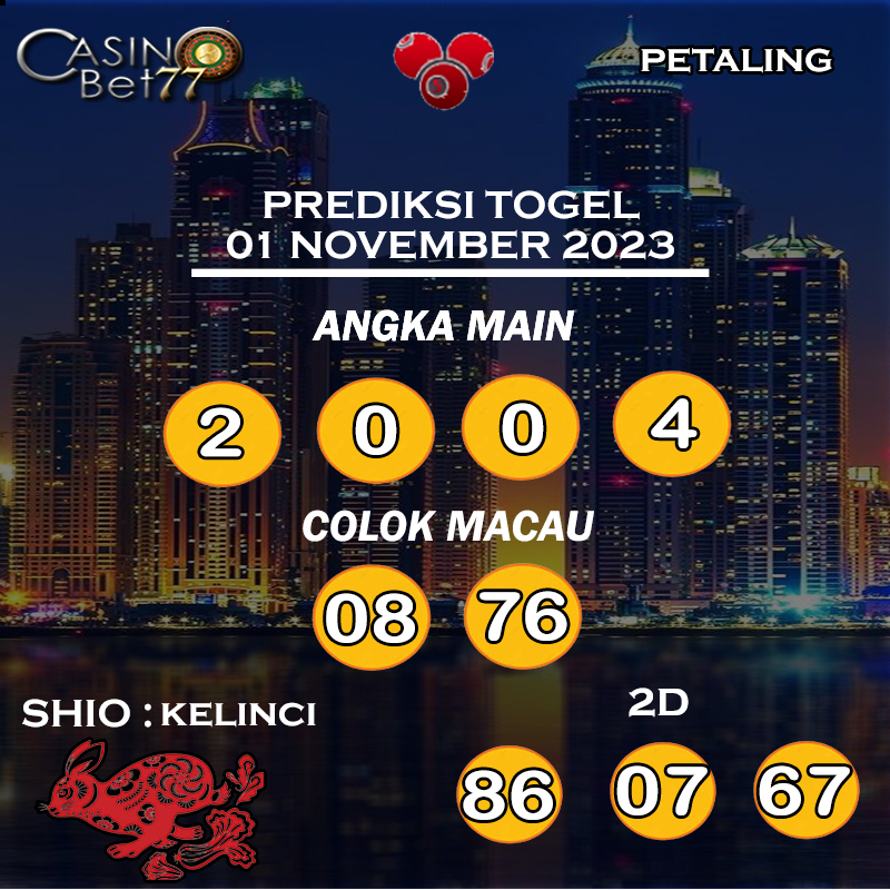 PREDIKSI TOGEL PETALING HARI RABU : 1 NOVEMBER 2023