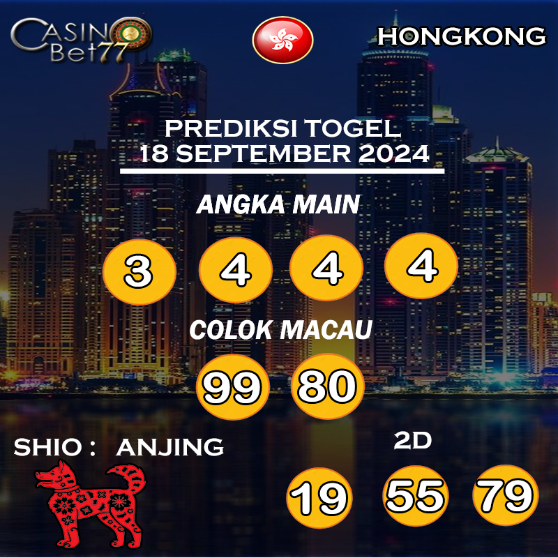 PREDIKSI TOGEL HONGKONG HARI RABU : 18 SEPTEMBER 2024